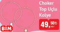 CHOKER TOP UÇLU KOLYE CHOKER TOP UÇLU KOLYE